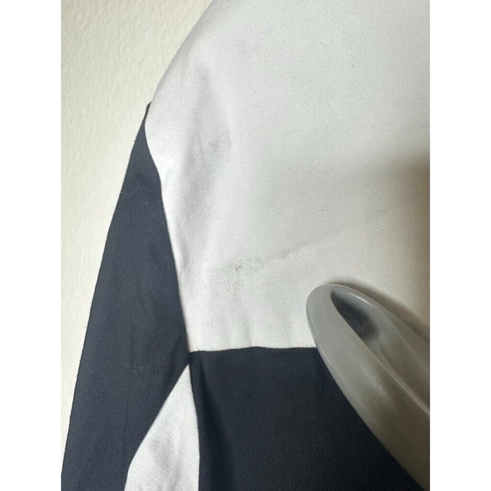 Hudson Outerwear Colorblock Black White Racer Red Logo Rare Mens Sz Small - Picture 10 of 14
